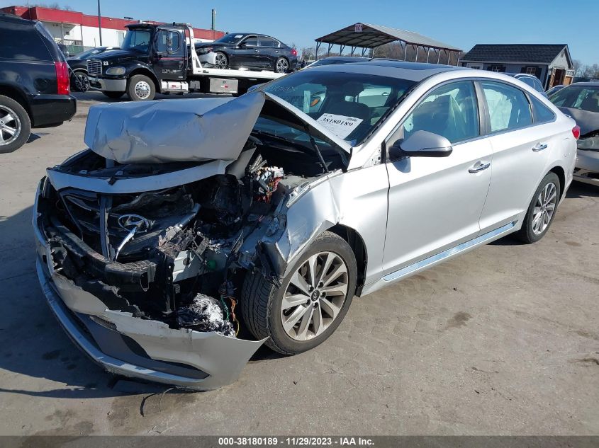 2017 HYUNDAI SONATA SPORT - 5NPE34AF9HH587191