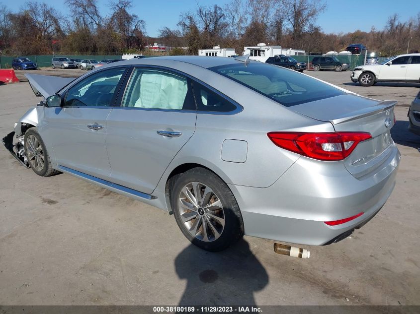 2017 HYUNDAI SONATA SPORT - 5NPE34AF9HH587191