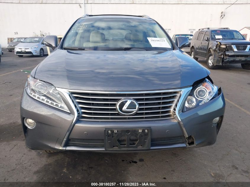 2013 LEXUS RX 350 350/BASE/F SPORT - 2T2BK1BA4DC207934