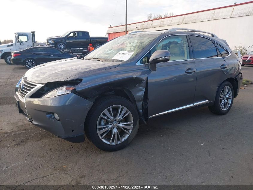 2013 LEXUS RX 350 350/BASE/F SPORT - 2T2BK1BA4DC207934