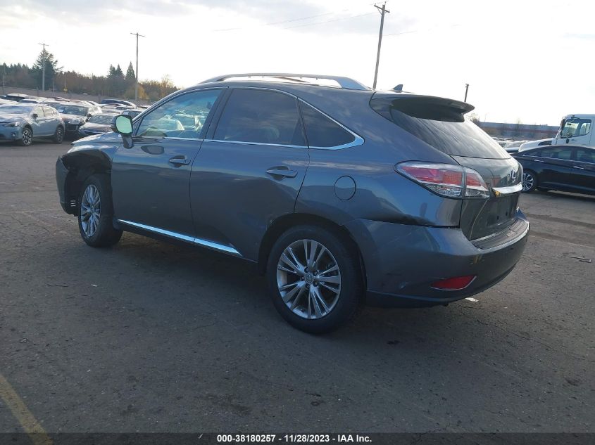2013 LEXUS RX 350 350/BASE/F SPORT - 2T2BK1BA4DC207934