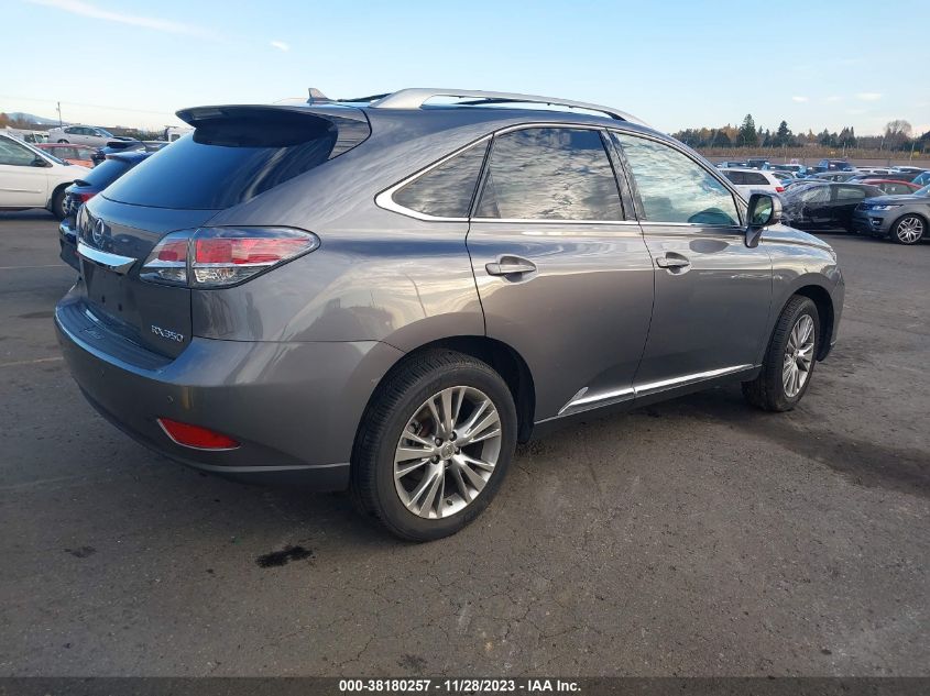 2013 LEXUS RX 350 350/BASE/F SPORT - 2T2BK1BA4DC207934