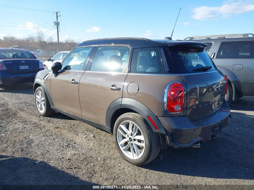 2014 MINI COUNTRYMAN COOPER S - WMWZC3C57EWP29766