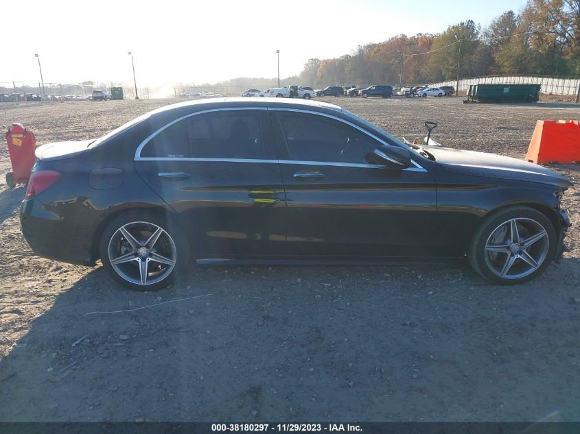 2015 MERCEDES-BENZ C 300 LUXURY/SPORT - 55SWF4JB4FU093100