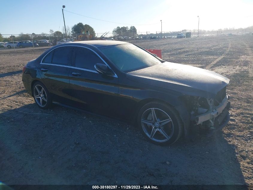 2015 MERCEDES-BENZ C 300 LUXURY/SPORT - 55SWF4JB4FU093100