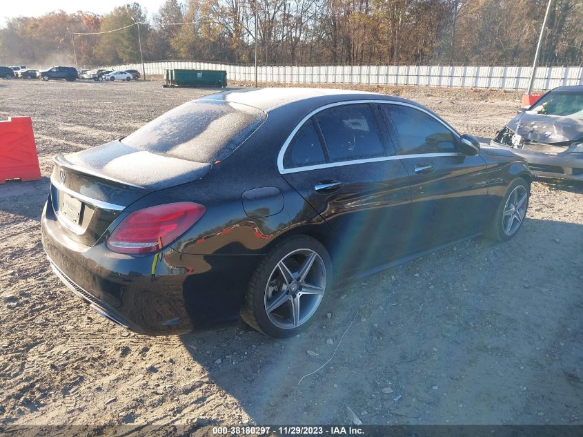 2015 MERCEDES-BENZ C 300 LUXURY/SPORT - 55SWF4JB4FU093100