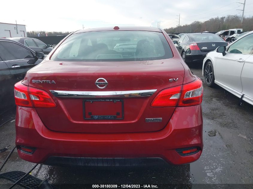 2019 NISSAN SENTRA SV - 3N1AB7AP8KY256305