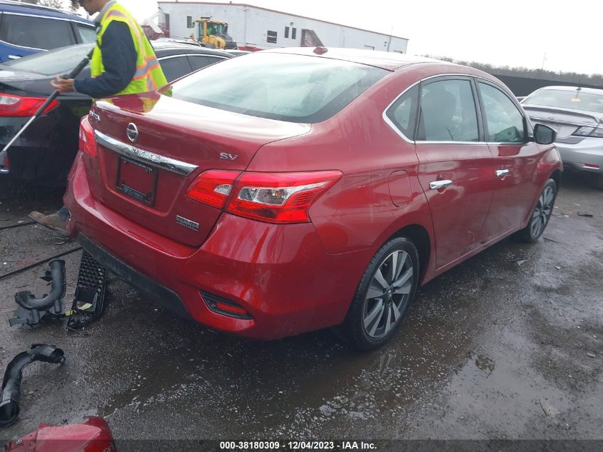 2019 NISSAN SENTRA SV - 3N1AB7AP8KY256305