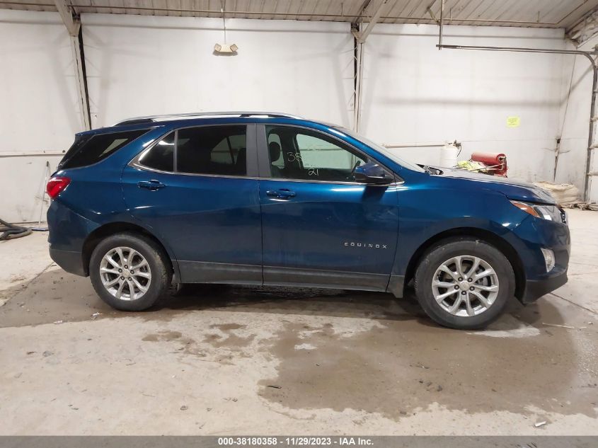 2021 CHEVROLET EQUINOX LT - 2GNAXUEVXM6156160