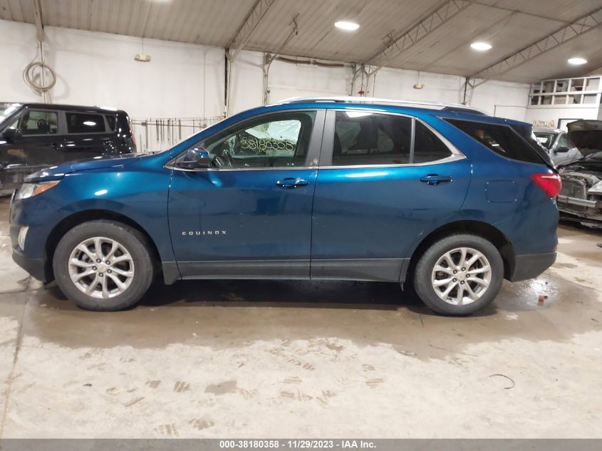2021 CHEVROLET EQUINOX LT - 2GNAXUEVXM6156160
