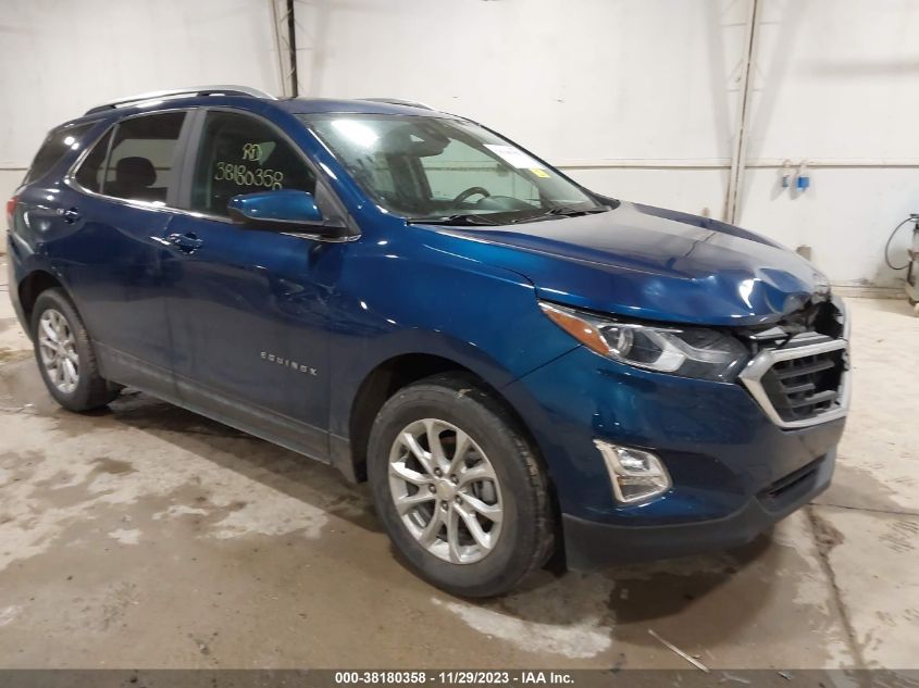 2021 CHEVROLET EQUINOX LT - 2GNAXUEVXM6156160