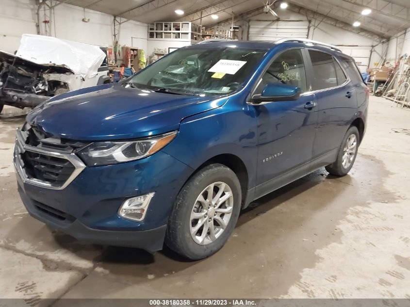 2021 CHEVROLET EQUINOX LT - 2GNAXUEVXM6156160