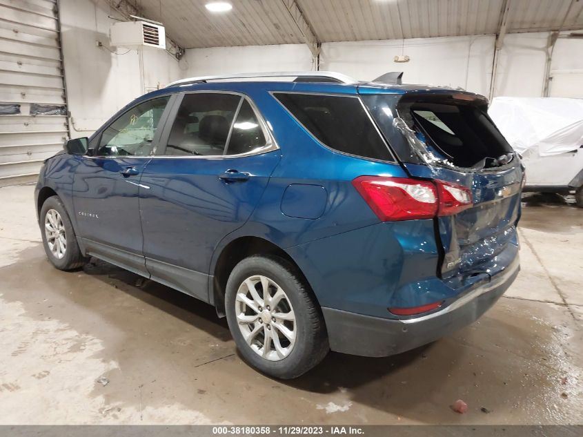 2021 CHEVROLET EQUINOX LT - 2GNAXUEVXM6156160
