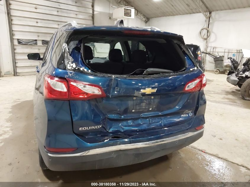 2021 CHEVROLET EQUINOX LT - 2GNAXUEVXM6156160