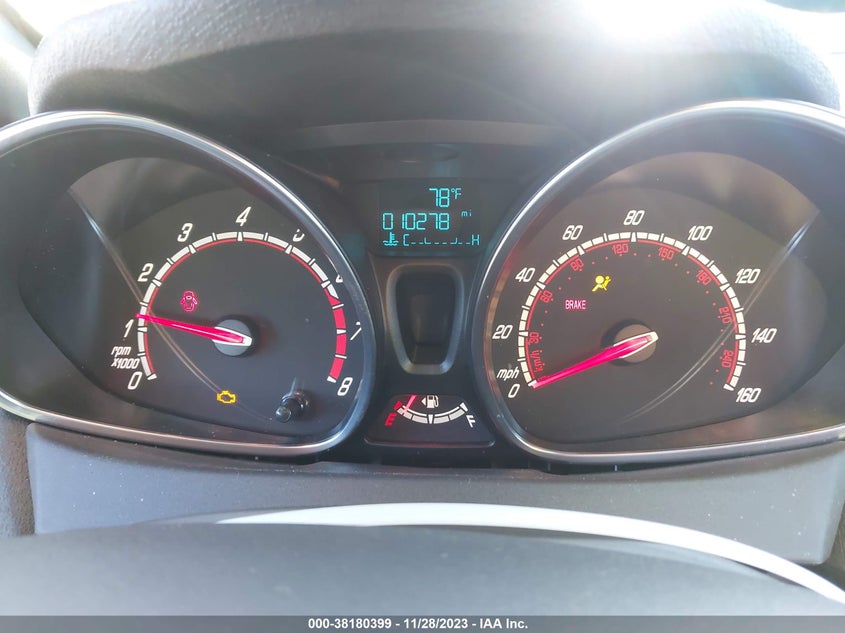 VIN 3FADP4GX4JM135073 2018 FORD FIESTA ST