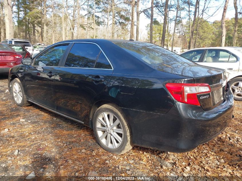 4T1BD1FKXCU022589 | 2012 TOYOTA CAMRY HYBRID