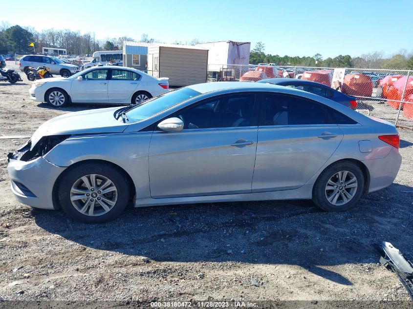 2014 HYUNDAI SONATA GLS - 5NPEB4AC9EH855144