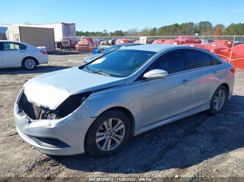 2014 HYUNDAI SONATA GLS - 5NPEB4AC9EH855144