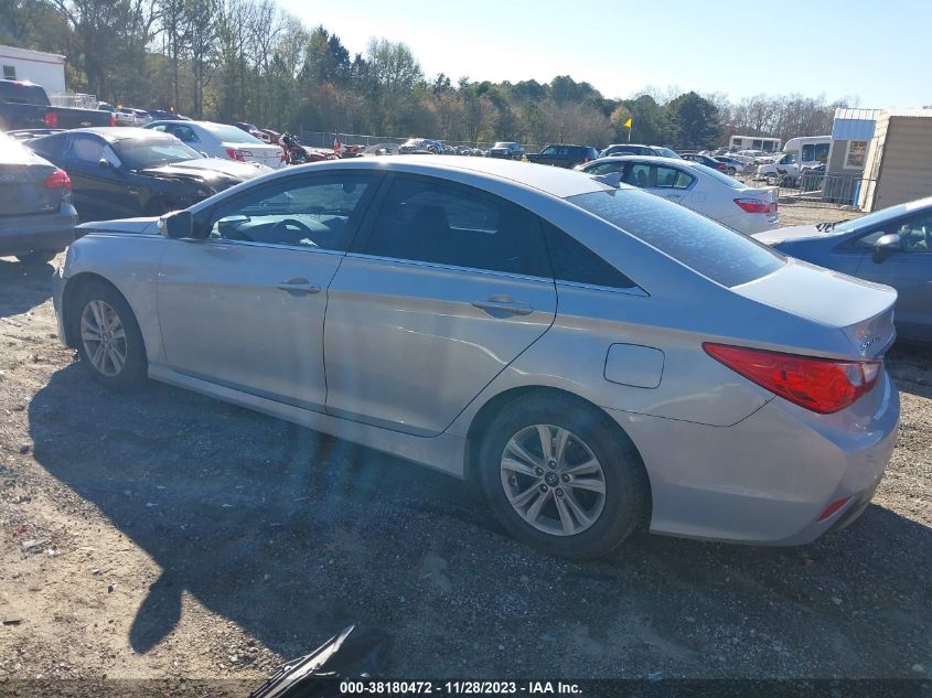 2014 HYUNDAI SONATA GLS - 5NPEB4AC9EH855144