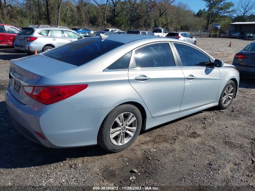 2014 HYUNDAI SONATA GLS - 5NPEB4AC9EH855144