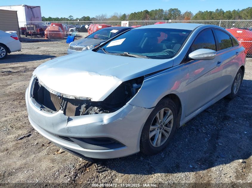 2014 HYUNDAI SONATA GLS - 5NPEB4AC9EH855144