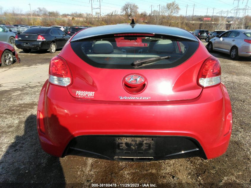 2013 HYUNDAI VELOSTER BASE W/GRAY - KMHTC6AD4DU120158