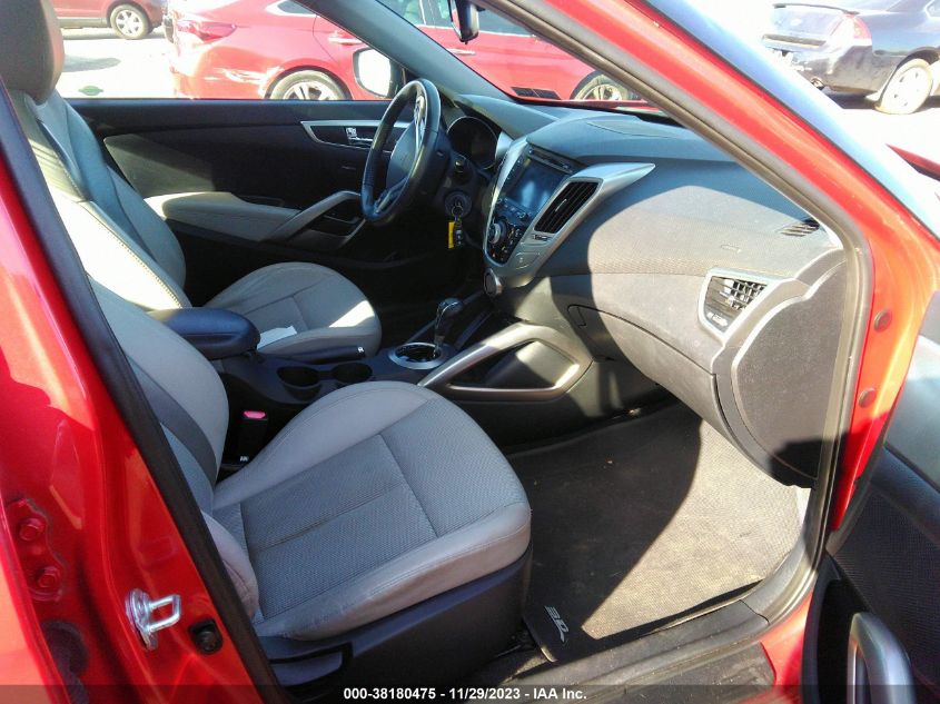 2013 HYUNDAI VELOSTER BASE W/GRAY - KMHTC6AD4DU120158