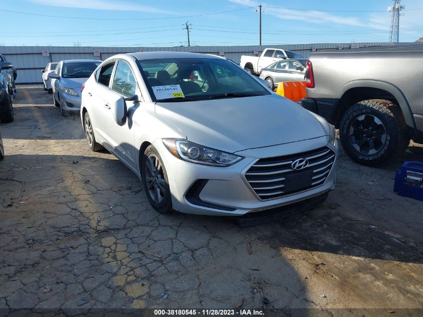 2018 HYUNDAI ELANTRA SEL/VALUE/LIMITED - 5NPD84LF1JH254998