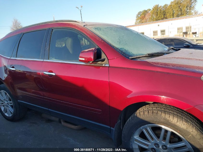 2015 CHEVROLET TRAVERSE LT - 1GNKRGKD1FJ162835