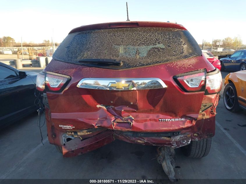 2015 CHEVROLET TRAVERSE LT - 1GNKRGKD1FJ162835
