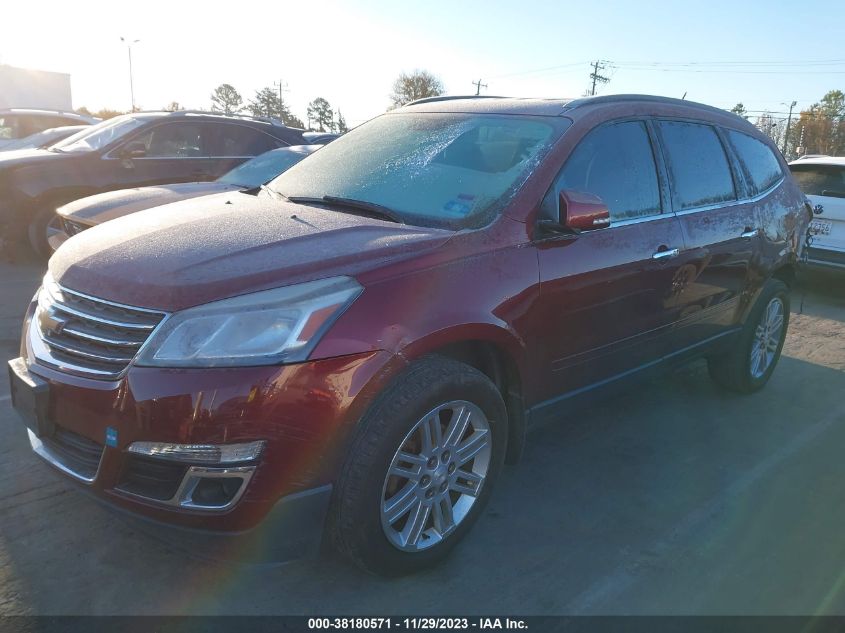 2015 CHEVROLET TRAVERSE LT - 1GNKRGKD1FJ162835