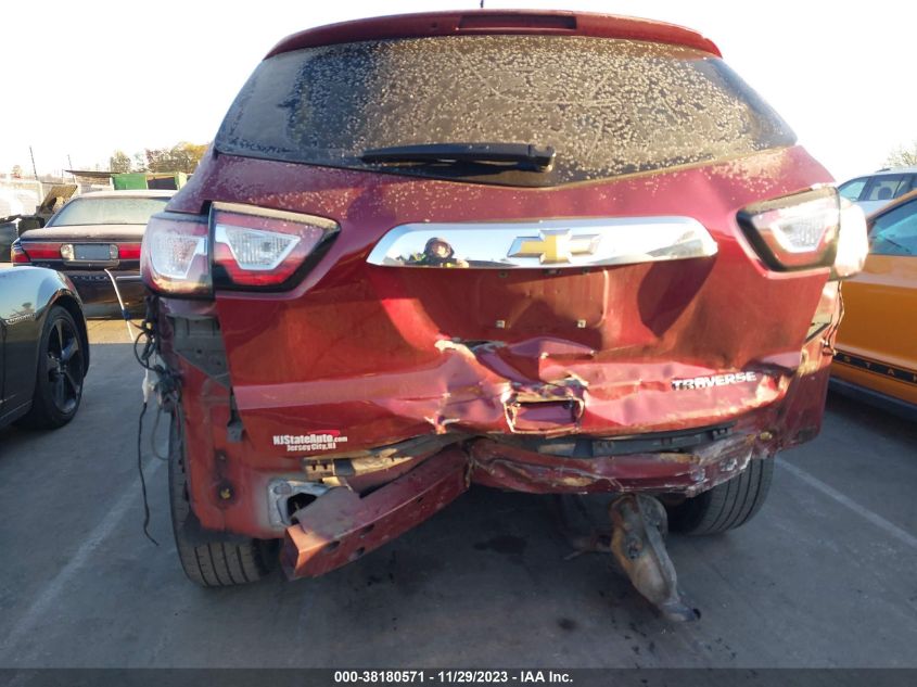 2015 CHEVROLET TRAVERSE LT - 1GNKRGKD1FJ162835