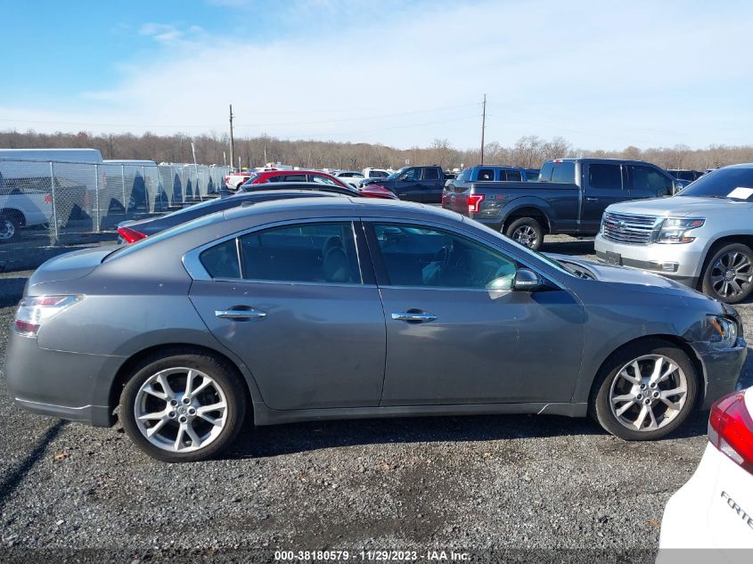 2014 NISSAN MAXIMA S/SV - 1N4AA5AP7EC476364