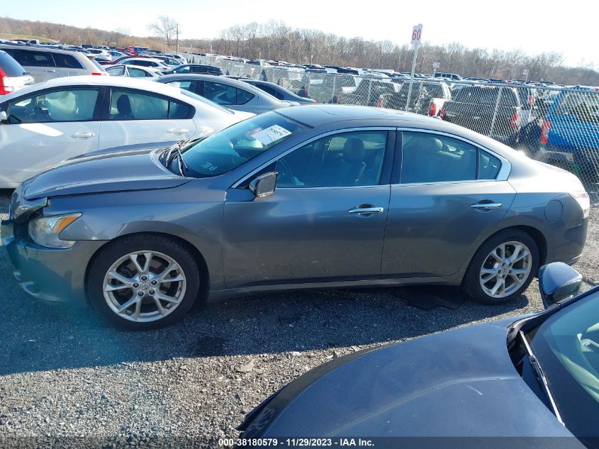 2014 NISSAN MAXIMA S/SV - 1N4AA5AP7EC476364