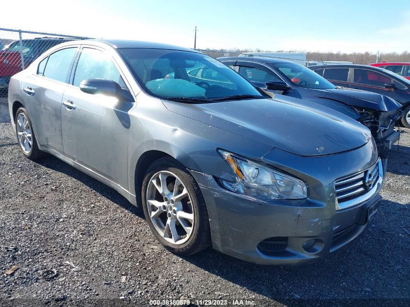 2014 NISSAN MAXIMA S/SV - 1N4AA5AP7EC476364