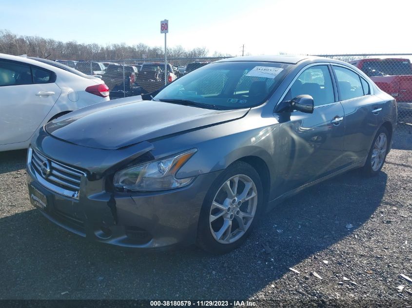 2014 NISSAN MAXIMA S/SV - 1N4AA5AP7EC476364