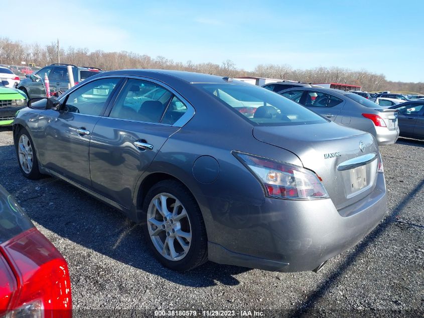 2014 NISSAN MAXIMA S/SV - 1N4AA5AP7EC476364