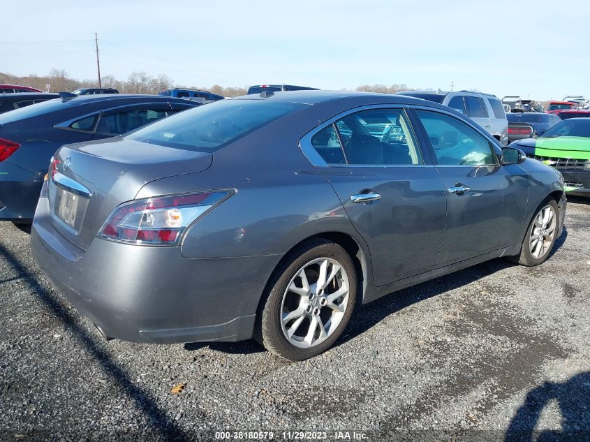 2014 NISSAN MAXIMA S/SV - 1N4AA5AP7EC476364