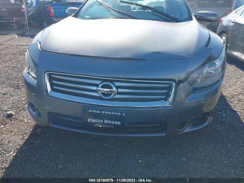 2014 NISSAN MAXIMA S/SV - 1N4AA5AP7EC476364