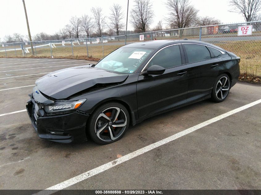 2019 HONDA ACCORD SPORT - 1HGCV1F39KA134462