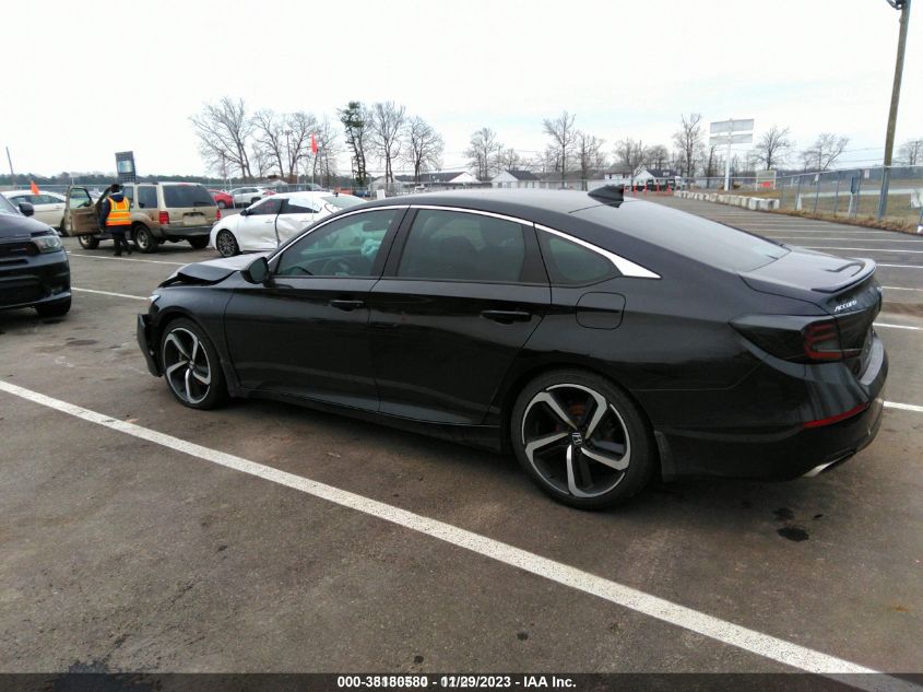 2019 HONDA ACCORD SPORT - 1HGCV1F39KA134462