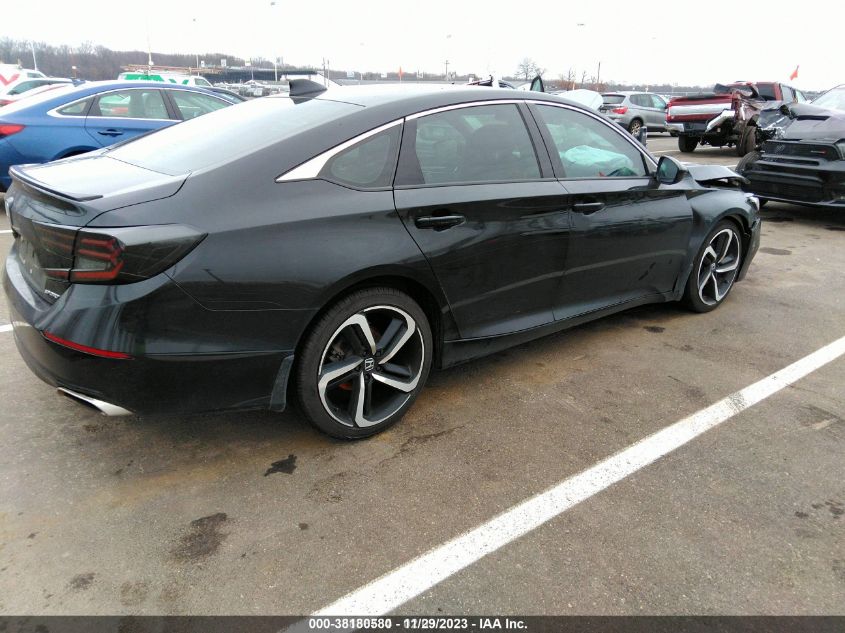 2019 HONDA ACCORD SPORT - 1HGCV1F39KA134462
