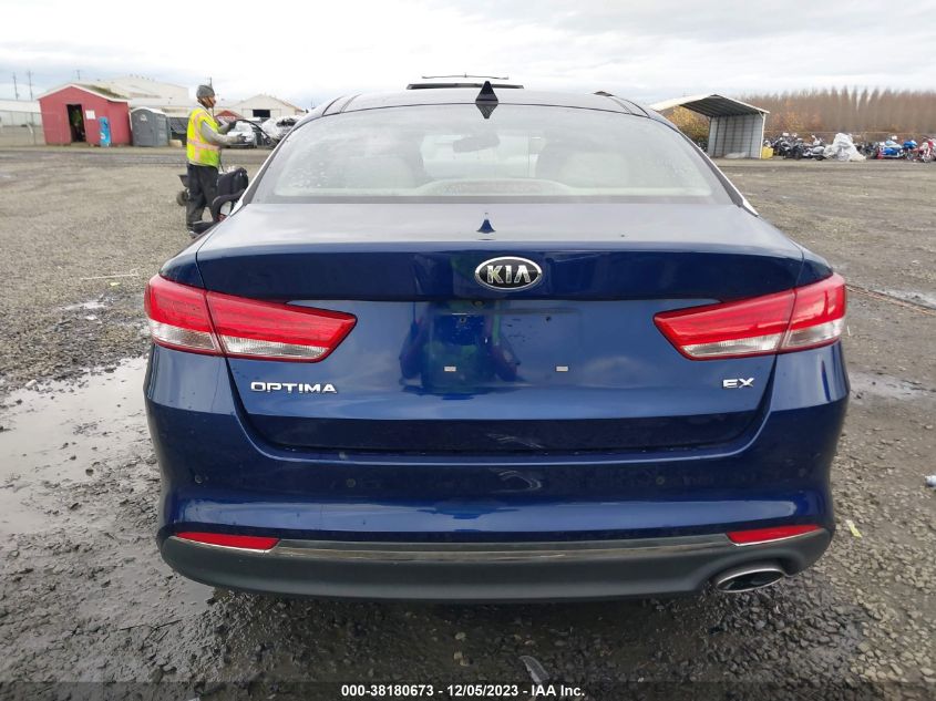 2016 KIA OPTIMA EX - 5XXGU4L38GG073495