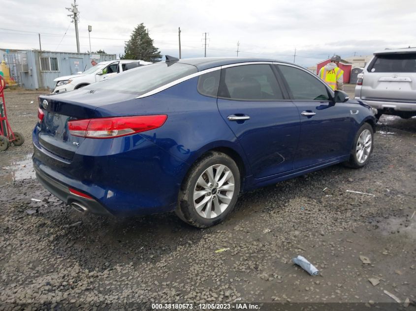 2016 KIA OPTIMA EX - 5XXGU4L38GG073495