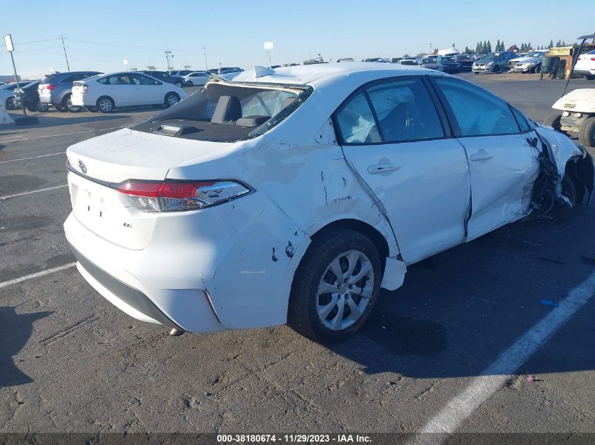 2021 TOYOTA COROLLA LE - 5YFEPMAE8MP187180