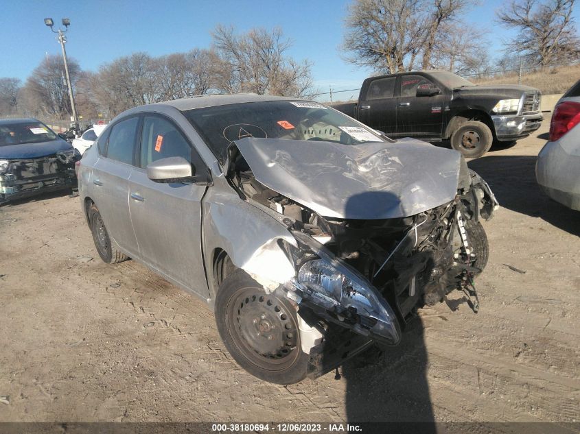 2015 NISSAN SENTRA S/SV/SR/SL - 3N1AB7AP1FY342058