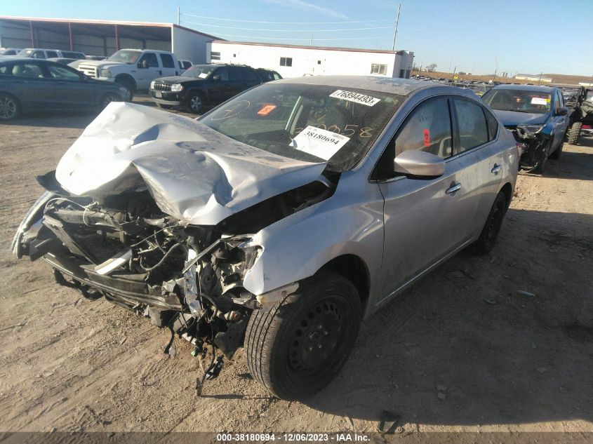 2015 NISSAN SENTRA S/SV/SR/SL - 3N1AB7AP1FY342058