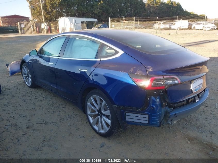 2018 TESLA MODEL 3 LONG RANGE/MID RANGE - 5YJ3E1EAXJF109428