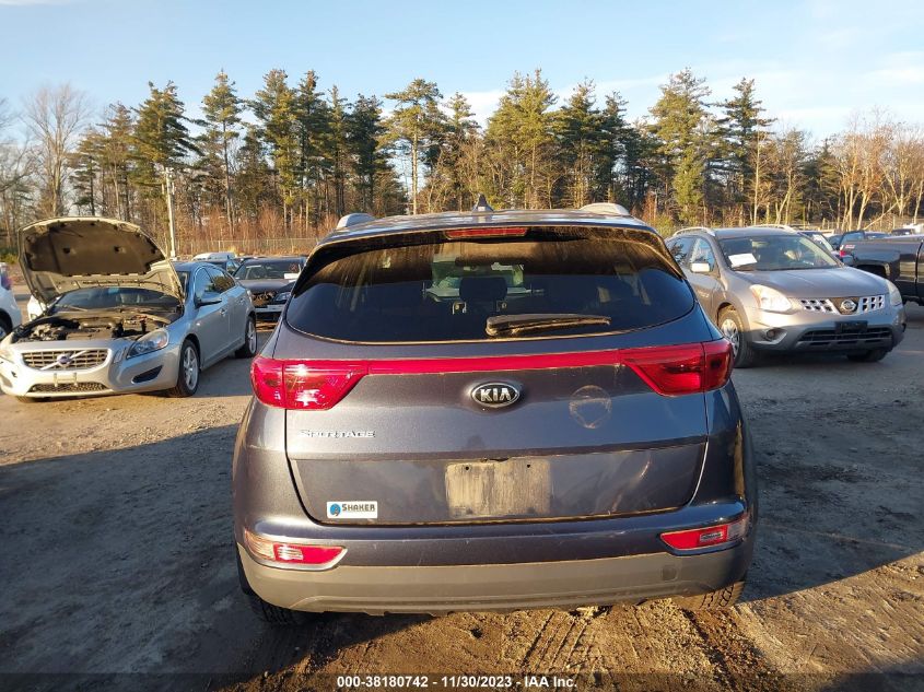 2017 KIA SPORTAGE LX - KNDPMCAC0H7037307