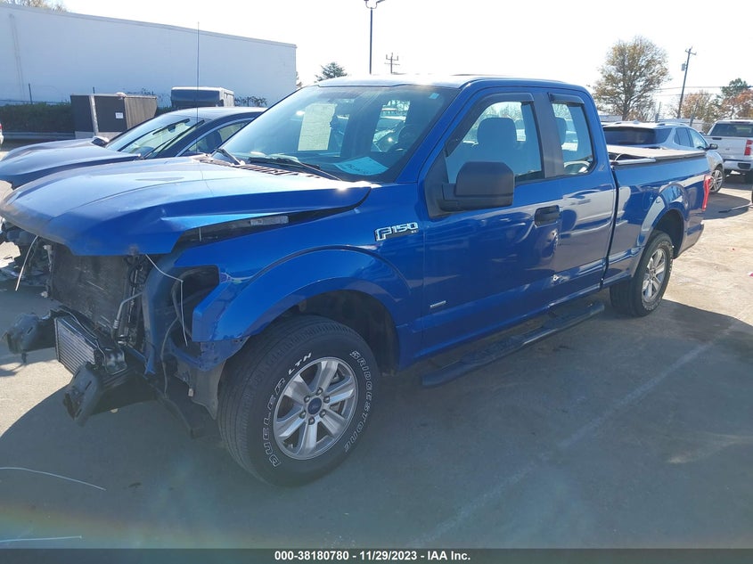 VIN 1FTEX1CP7HFA30914 2017 FORD F-150 XL